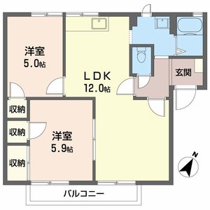 グレース２２　Ａ棟 A0202号室