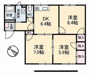 グレース２２　Ｅ棟 E0103号-16
