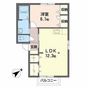 アンジュウ　デヤ　Ｂ棟 B0201号-2