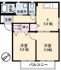 サンハイツ　Ｃ棟 C0201号-2