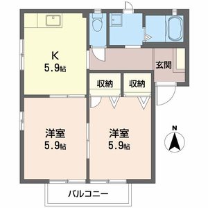 天神サニーサイド A0201号室