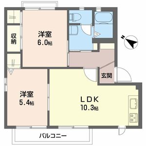 グリーンヴィレッジ　Ｂ棟 B0202号室