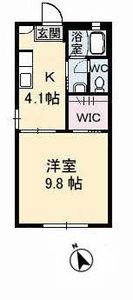 シャーメゾン藤井　Ｂ棟 B0201号室