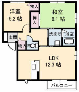 メゾンはなゆ　Ａ棟 A0202号-16