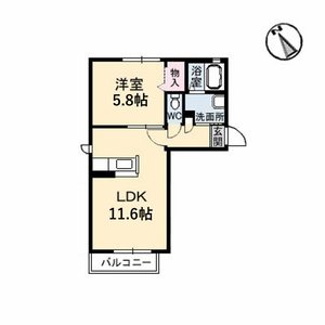 メゾンポラリス A0103号室