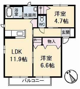 メゾン　ド　セードル　Ｂ棟 B0102号-16