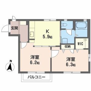 グランシードＭ．Ｓ　Ｂ棟 B0105号室