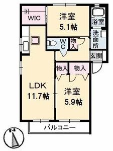 シャーメゾンひまわり　Ａ棟 A0101号-2