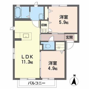 メゾン コンフォート A棟 A0201号-16