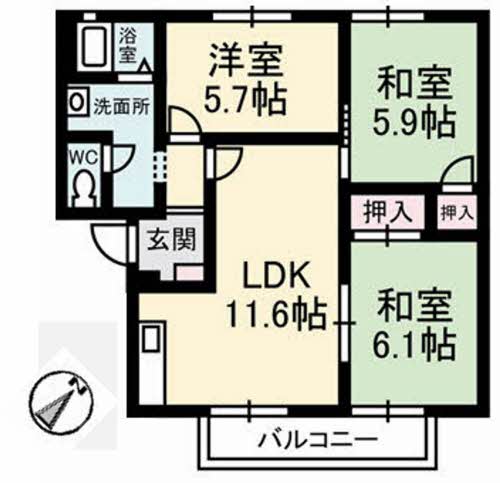 グリーンハイツ芝崎A0201-2