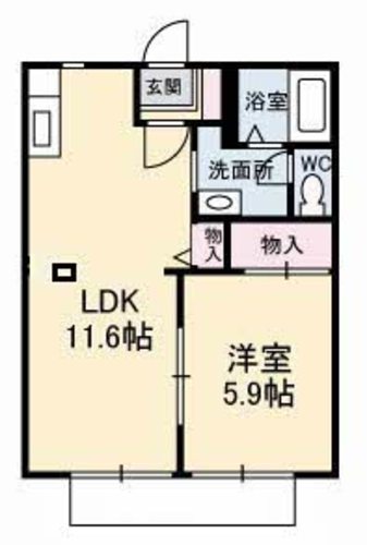 ディアスタウン E棟 E0105号-16
