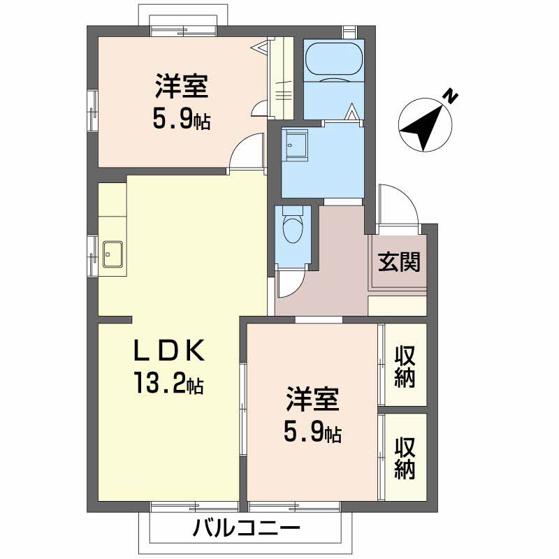 ベルヴェシティー青山　Ｄ棟D0202-2