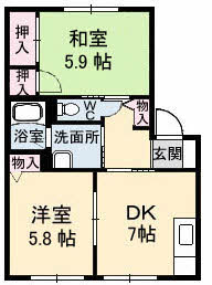 アンジュウ　デヤ　Ｄ棟 D0205号-2