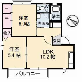 グリーンヴィレッジ　Ｂ棟B0202-2