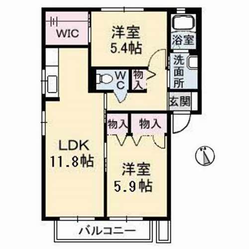 恋路ガーデンプレイス　Ｅ棟E0201-2