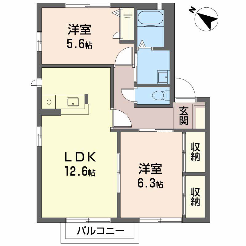シティ　パレス　Ｆ棟 F0202号-16