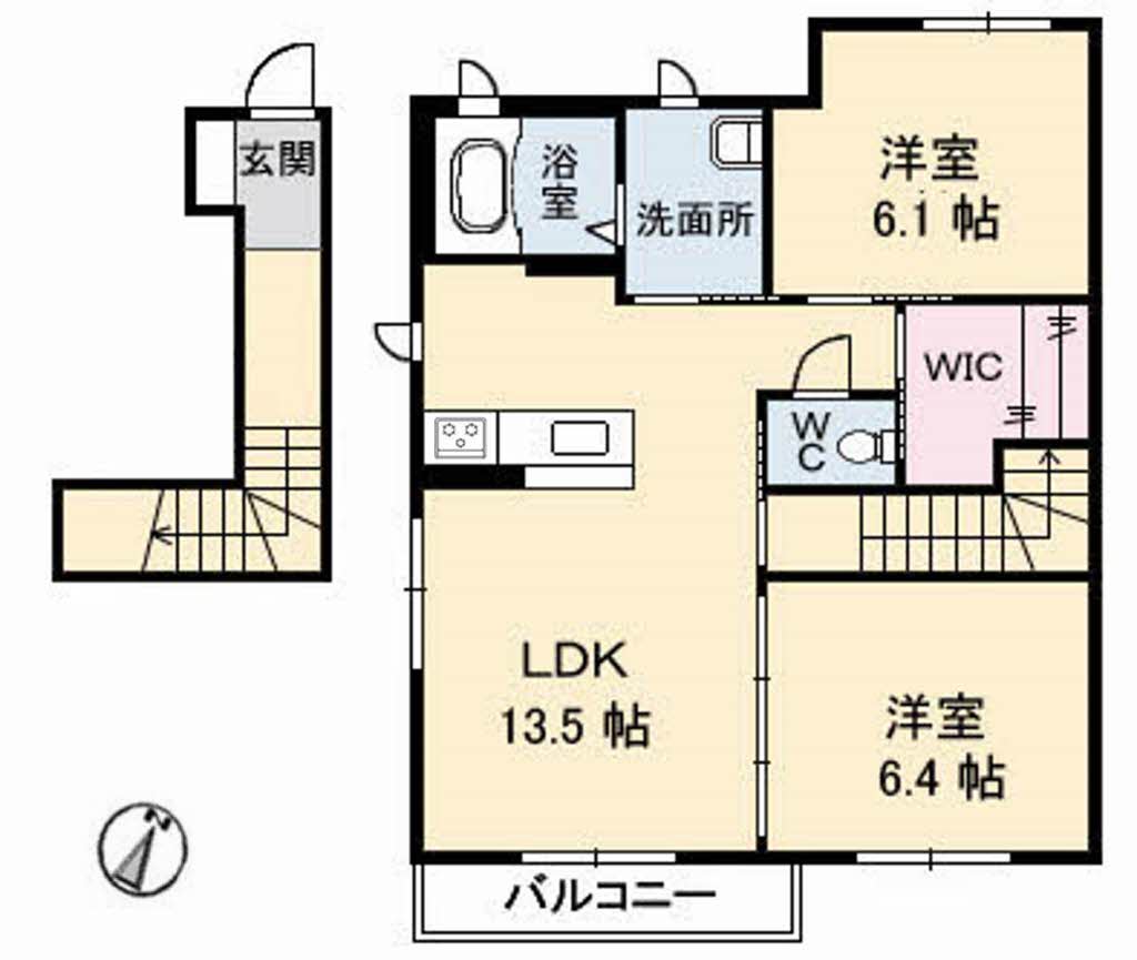 シャーメゾンのぞみ　Ｃ棟C0206-2