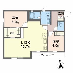 シャンティー　Ａ棟 A0201号室