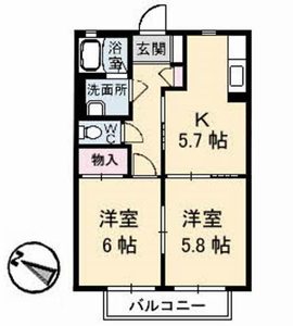 シャーメゾン権代 A0201号室