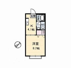 カーサクレール　Ａ棟 A0201号室