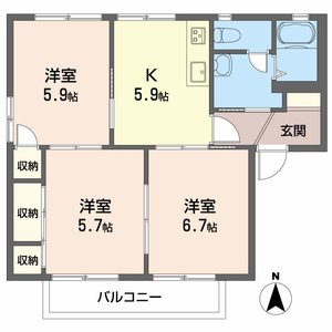 グランカーサ安岡 Ⅰ棟 A0101号-16