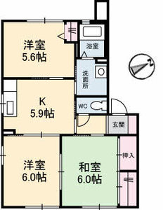 シャーメゾン西岐波 A棟 A0102号-14