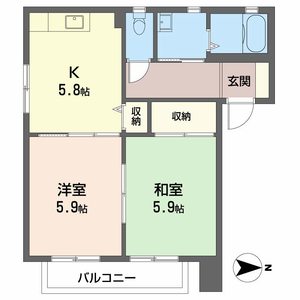 シャーメゾン西岐波　Ｄ棟 D0201号室