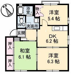 ディアス岡田　　Ａ棟 A0101号-16