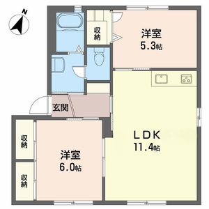 さくら館　　弐号棟 B0101号室