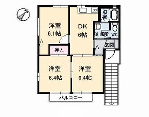 シャルマン　Ｃ棟 C0101号室
