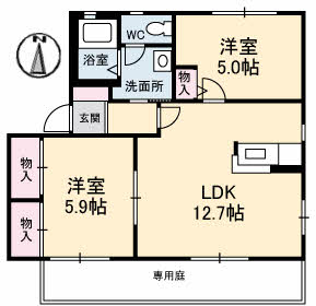 メゾンレディバード　Ａ棟 A0201号-16