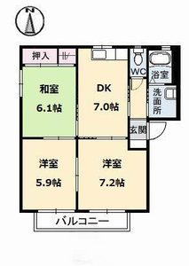 シャーメゾン伊倉東 A0101号室