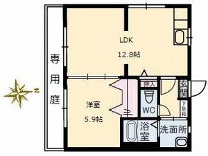 グランジュール綾羅木 A0103号室