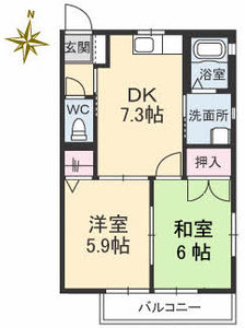 アスリートⅦ A0201号室