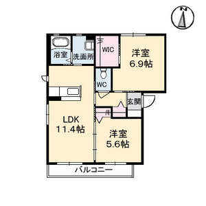 シャーメゾンハイネス　Ａ棟 A0101号-16