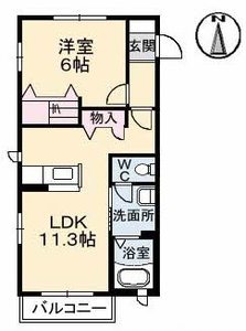 幡生ＳＨＭ　サンヒルズコート A0205号室