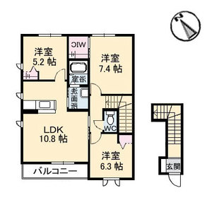 シャーメゾン ルミエール KⅠ A0201号-9