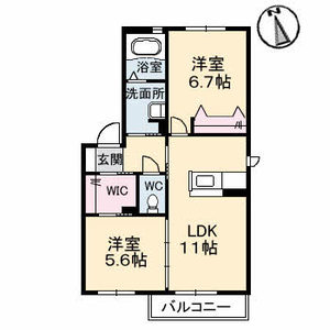 シャーメゾンクワトロ A0201号室