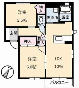 木もれ陽　三番館 C0202号室