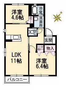 木もれ陽　二番館 B0202号室