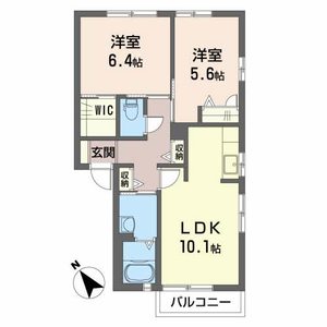 シャーメゾン洛陽　Ｃ棟 C0202号室