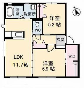 シャーメゾン山王田　Ａ棟 A0102号室