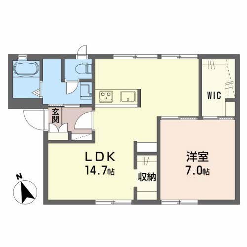 シャンティー　Ｂ棟B0102-5