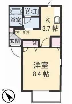ディアス貴船 A棟 A0202号-15