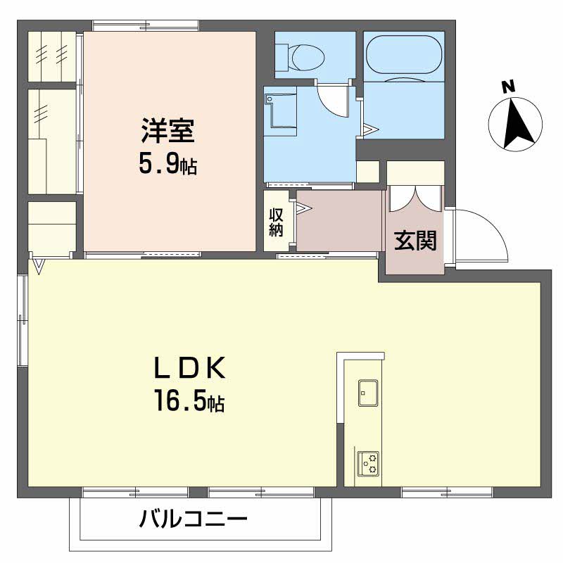 ディアスまさご　Ｂ棟B0202-2