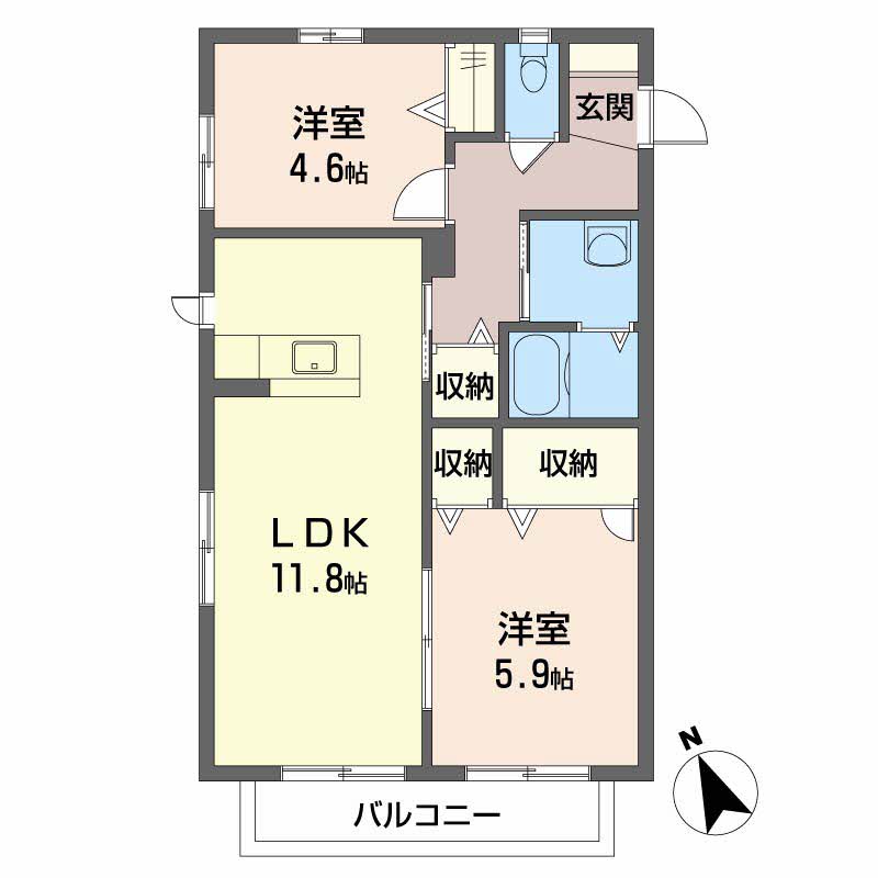 Ｕハイツ　カリス A0203号-15