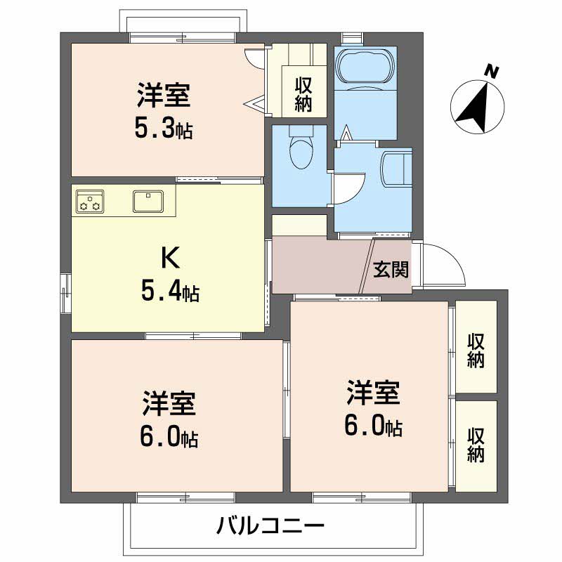 さくら館　　壱号棟A0102-2