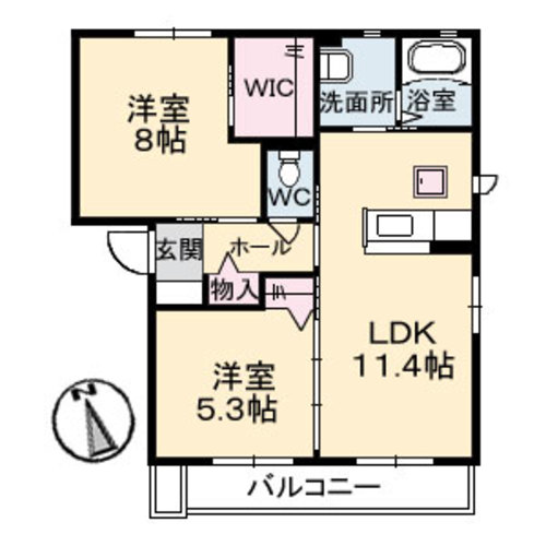 シャーメゾンマニエールⅡ　Ｂ棟 B0102号-16