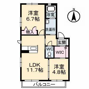 シャーメゾン クレセオ長門 A0202号-16