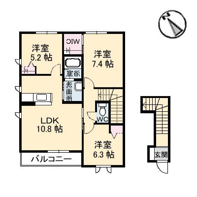 シャーメゾン　ルミエール　ＫⅠA0201-2